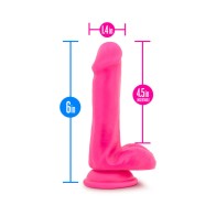 Dildo de Silicona Neo Elite de 6 in. con Densidad Dual