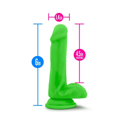 Neo Elite 6 Inch Dual Density Dildo with Suction Cup