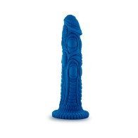 The Realm Draken Dildo de Fantasía de Silicona de 7.5 in. en Azul