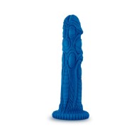 The Realm Draken Dildo de Fantasía de Silicona de 7.5 in. en Azul