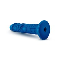 The Realm Draken Dildo de Fantasía de Silicona de 7.5 in. en Azul