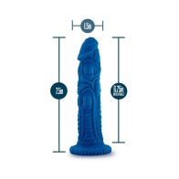 The Realm Draken Dildo de Fantasía de Silicona de 7.5 in. en Azul