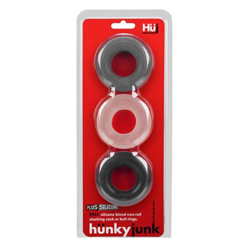 Paquete de 3 C-Rings Hunkyjunk HUJ3