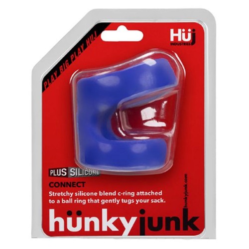 Anillo para el Pene/Tracción para los Testículos Hunkyjunk CONNECT