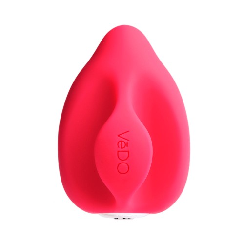 Vibrador de Dedo Recargable VeDO Yumi Rosa