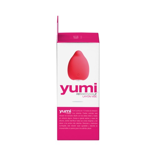 Vibrador de Dedo Recargable VeDO Yumi Rosa