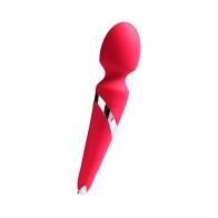 VeDO Wanda Rechargeable Wand Vibe Foxy Pink