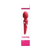 VeDO Wanda Rechargeable Wand Vibe Foxy Pink