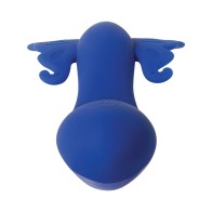 Evolved Firefly Rechargeable Silicone Dual Stimulator Blue/Pink