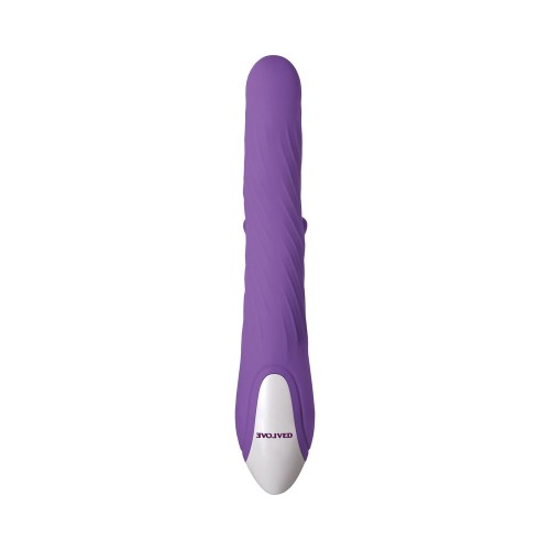 Vibrador de Estimulación Dual Evolved Tilt-O-Whirl