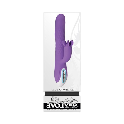 Evolved Tilt-O-Whirl Dual Stimulation Vibrator