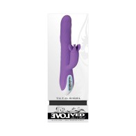 Vibrador de Estimulación Dual Evolved Tilt-O-Whirl