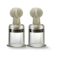 Temptasia Large Clit and Nipple Twist Suckers 2-Piece Set