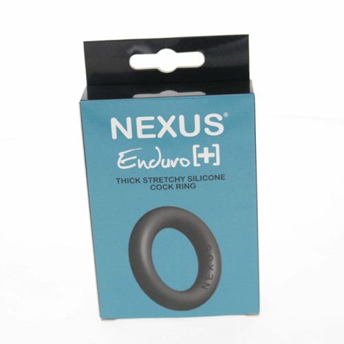 Nexus ENDURO+ Anillo de Silicona Grueso Negro