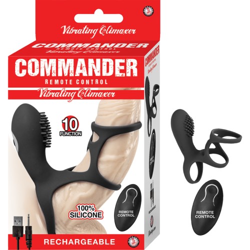 Commander Remote Control Vibrating Climaxer for Ultimate Pleasure