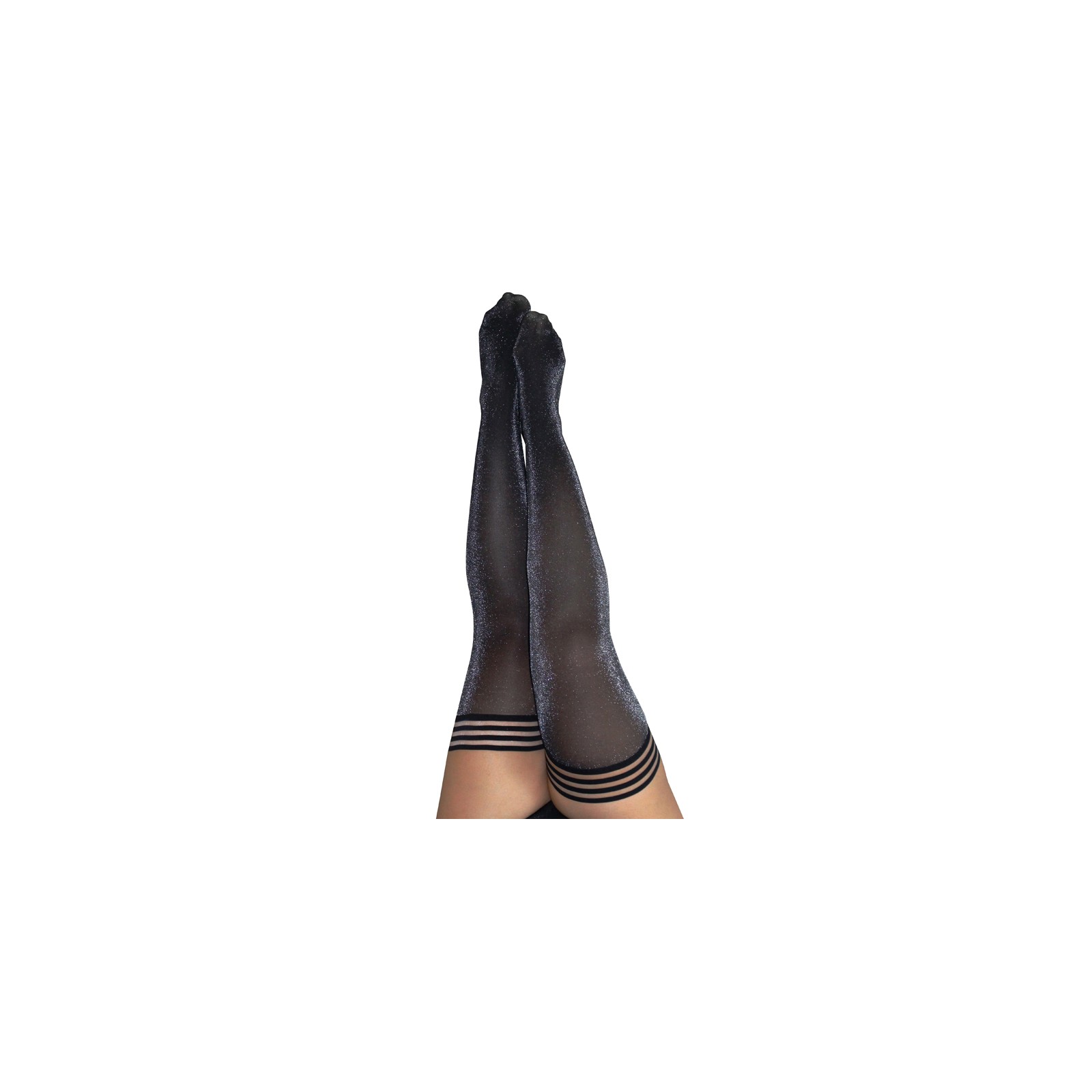 Kixies Kaylee Medias Thigh-High Brillantes Talla D