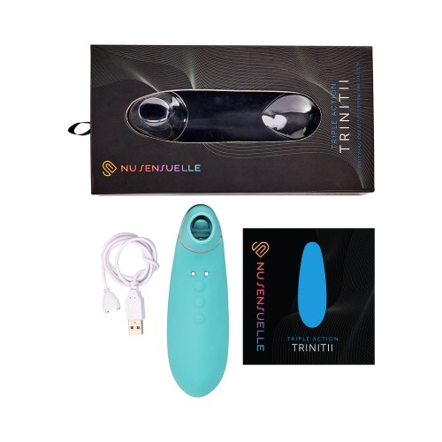 Vibrador Trinitii 3-en-1 de Succión y Lengua - Nu Sensuelle