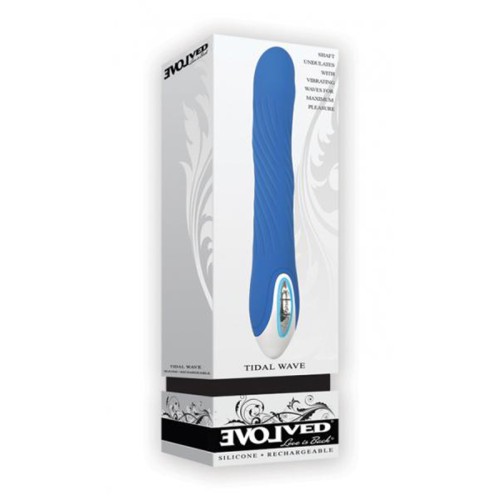 Evolved Tidal Wave Rechargeable Silicone Vibrator