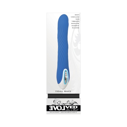 Evolved Tidal Wave Rechargeable Silicone Vibrator