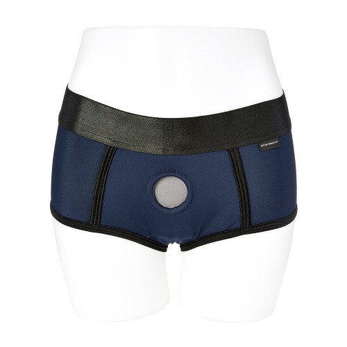 Sportsheets Em.Ex. Fit Harness Navy XS