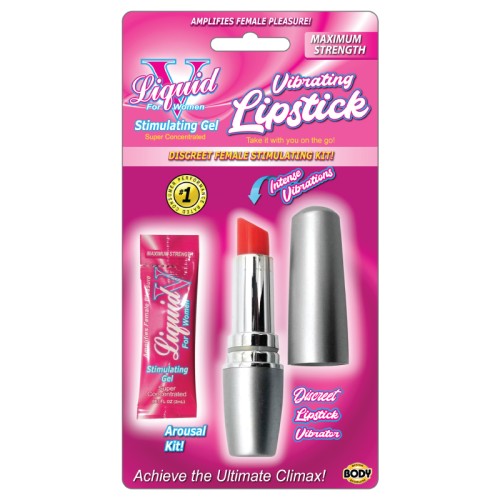 Kit de Labial Vibrante Liquid V