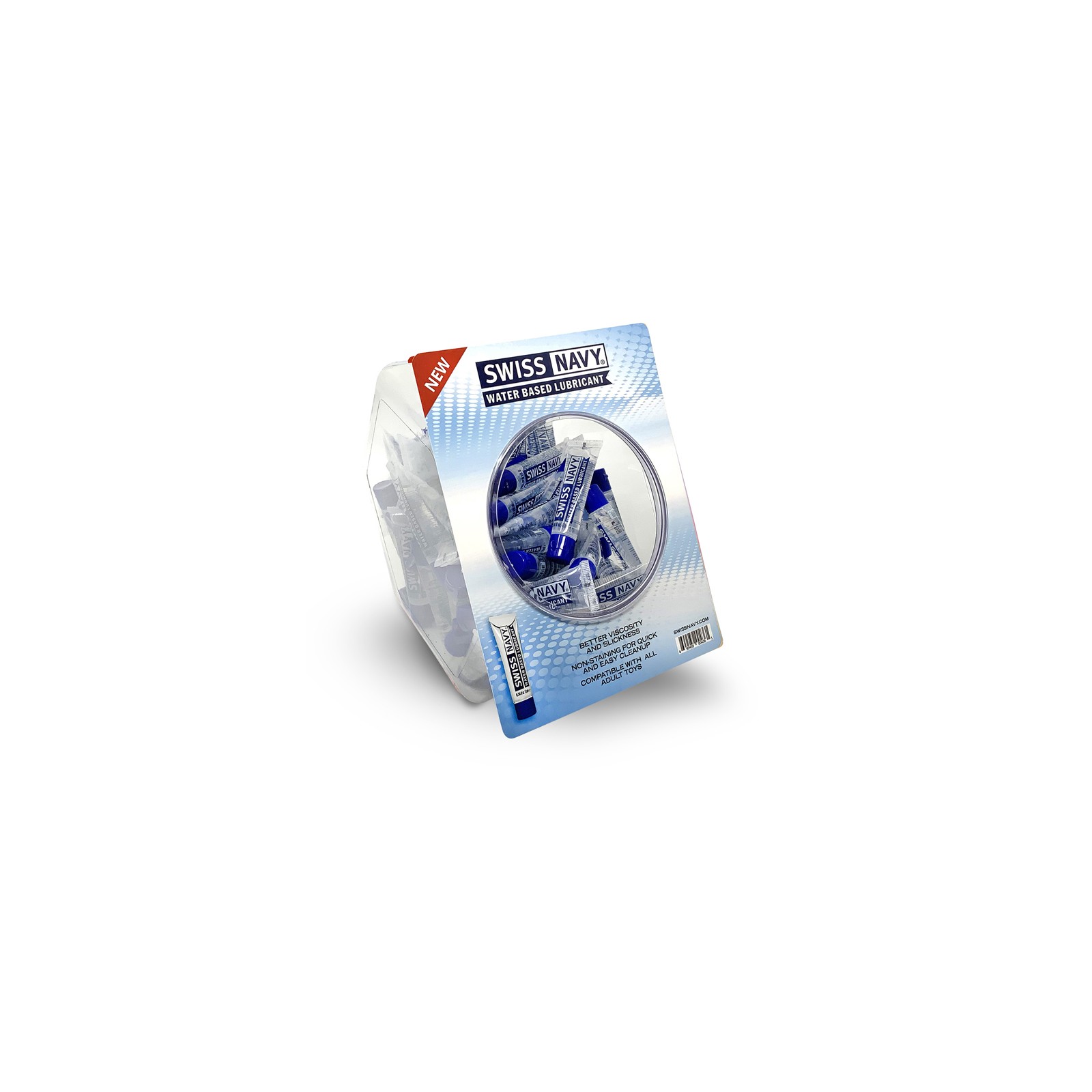 Lubricante a Base de Agua Swiss Navy 10ml Fishowl