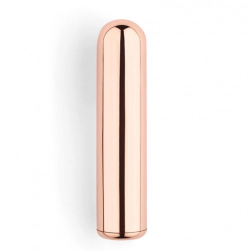 Le Wand Chrome Bullet Rechargeable Vibrator Rose Gold