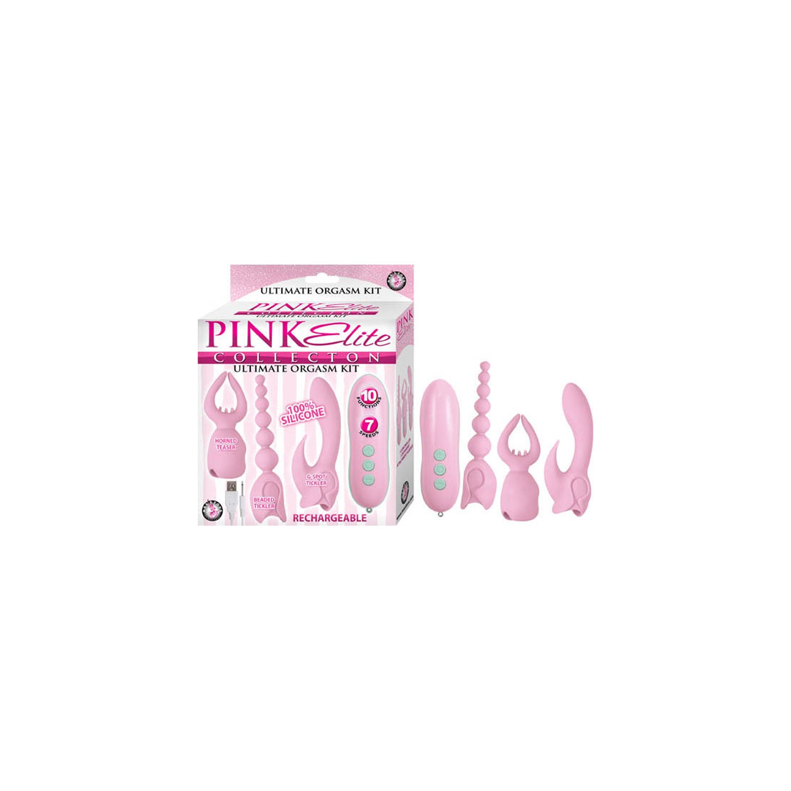 Kit Ultimate Orgasm Pink Elite Collection