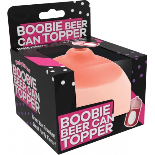 Boobie Beer Can Topper for Party Fun