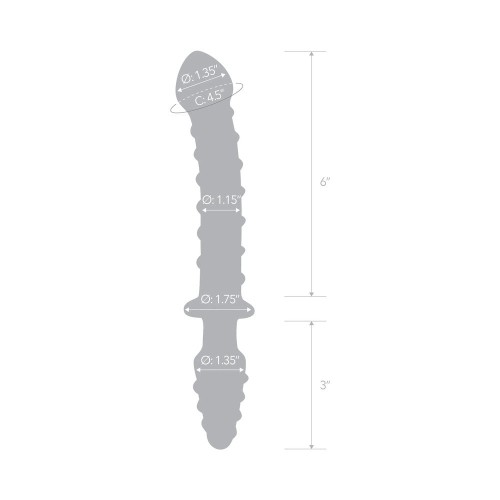 Glas Double Ended Glass Dildo