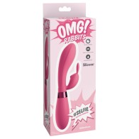 Pipedream OMG! Rabbits Silicone Vibrator Pink