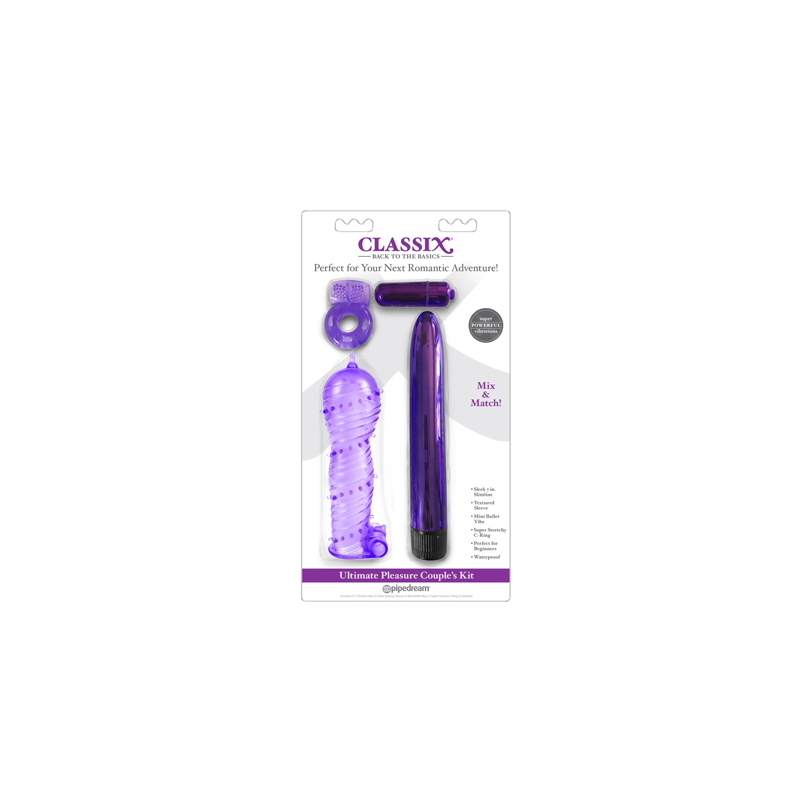 Kit de Placer para Parejas Pipedream Classix