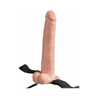 Pipedream Fetish Fantasy Series Vibrating 11 in. Hollow Strap-On