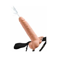 Pipedream Fetish Fantasy Squirting Strap-On Beige/Black