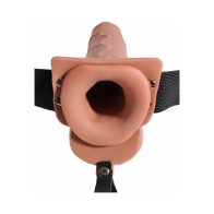 Pipedream Fetish Fantasy Realistic Squirting Strap-On with Balls