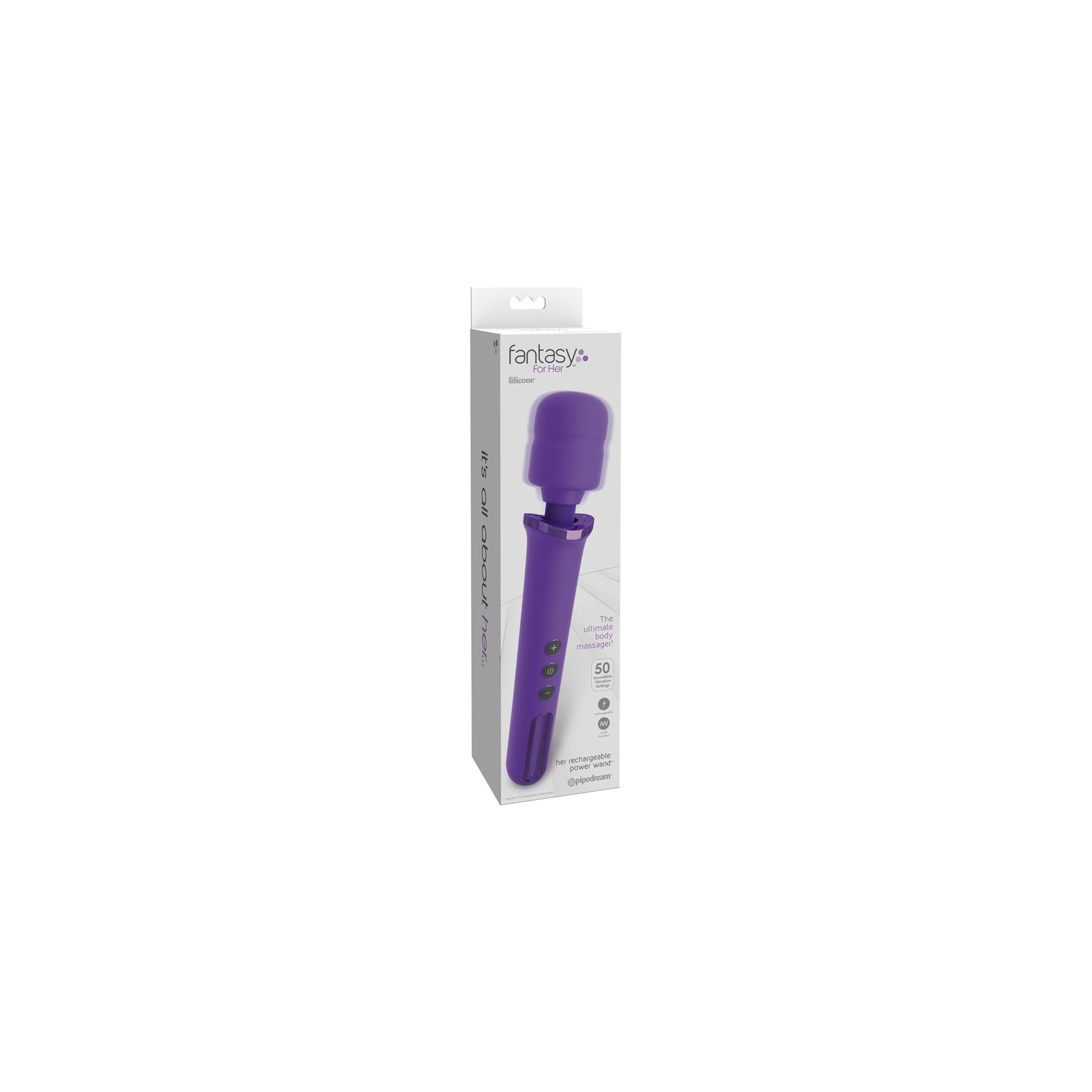 Pipedream Fantasy For Her Power Wand - Rechargeable Pleasure