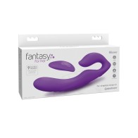 Pipedream Fantasy Dildo Strapless Morado - Placer Definitivo