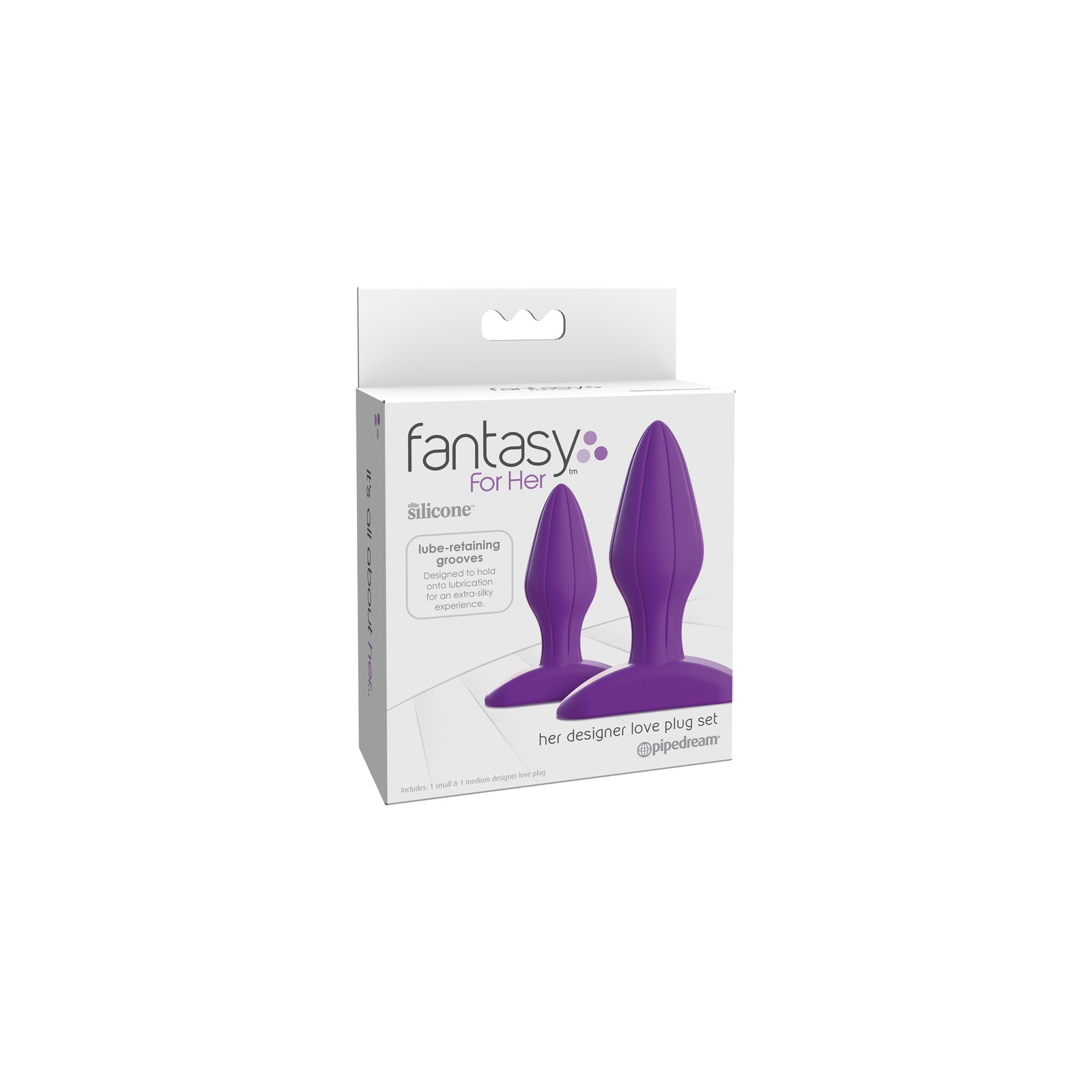 Pipedream Fantasy For Her Set de Plug Anal Morado