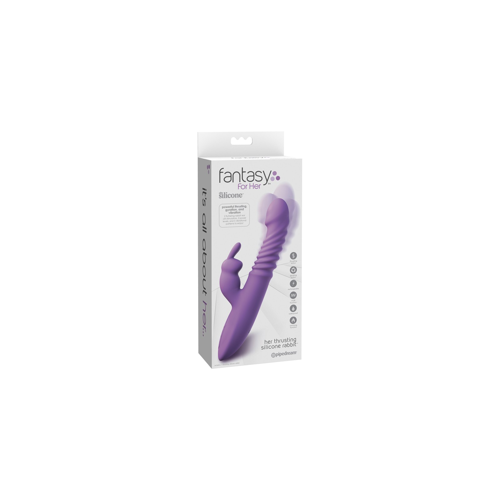 Vibrador Conejo Pipedream Fantasy Para Ella - Placer Inolvidable