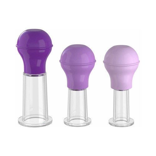 Pipedream Fantasy Nipple Enhancer Set Purple