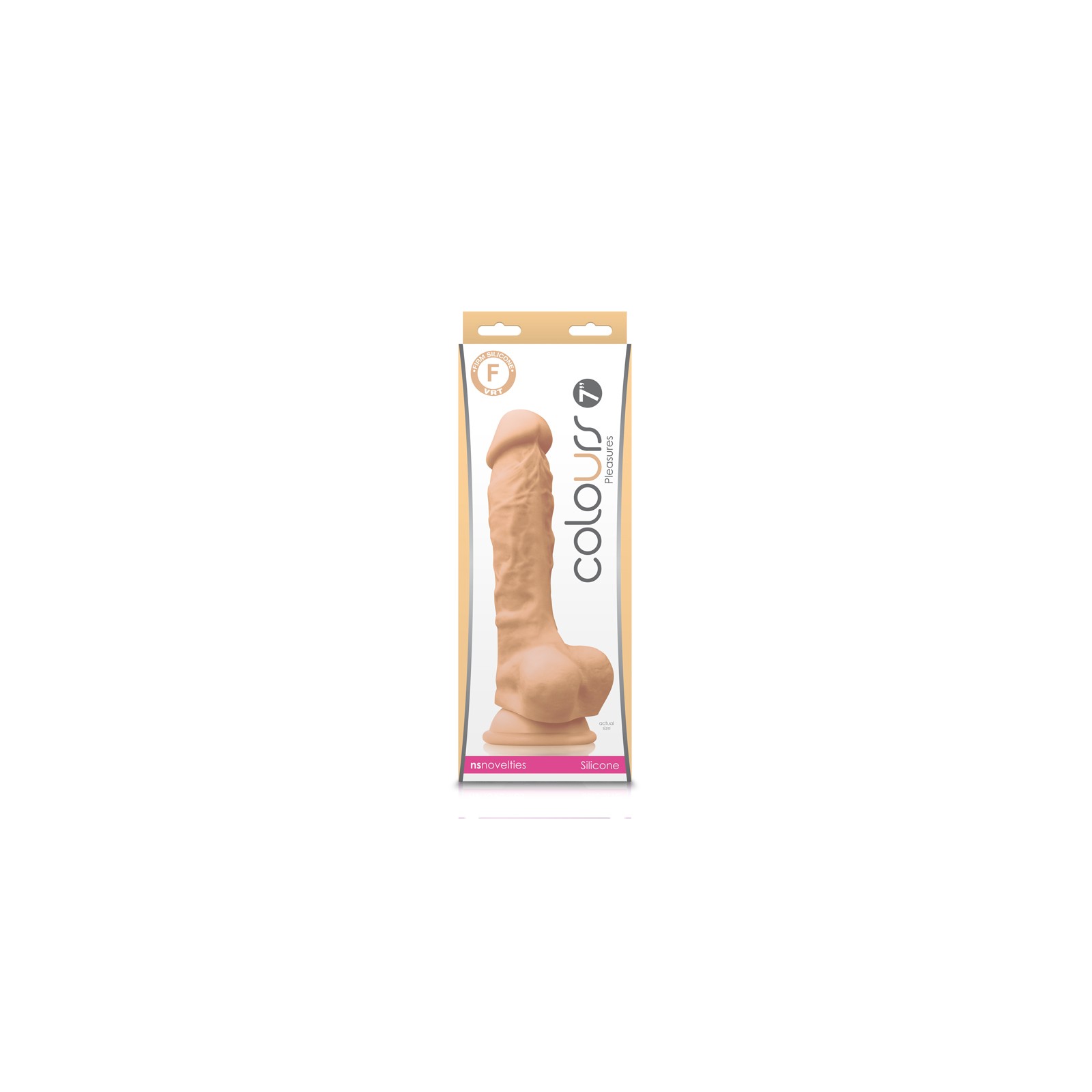 Colours Pleasures 7 Inch Beige Dildo