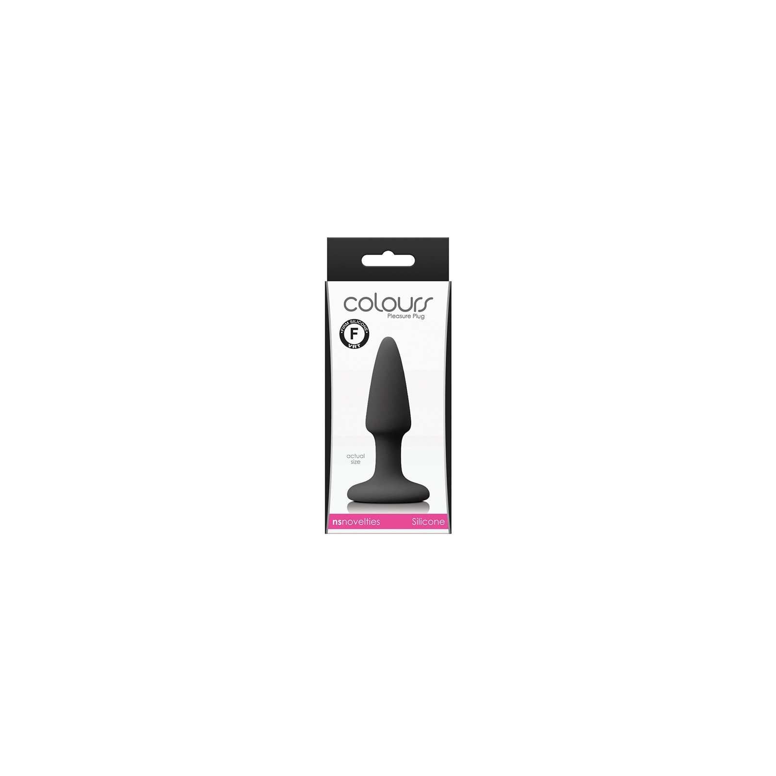 Colours Mini Pleasure Plug - Black