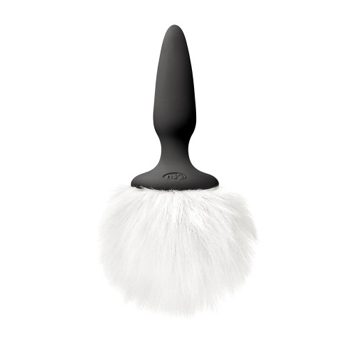 Bunny Tails Mini Plug White Fur