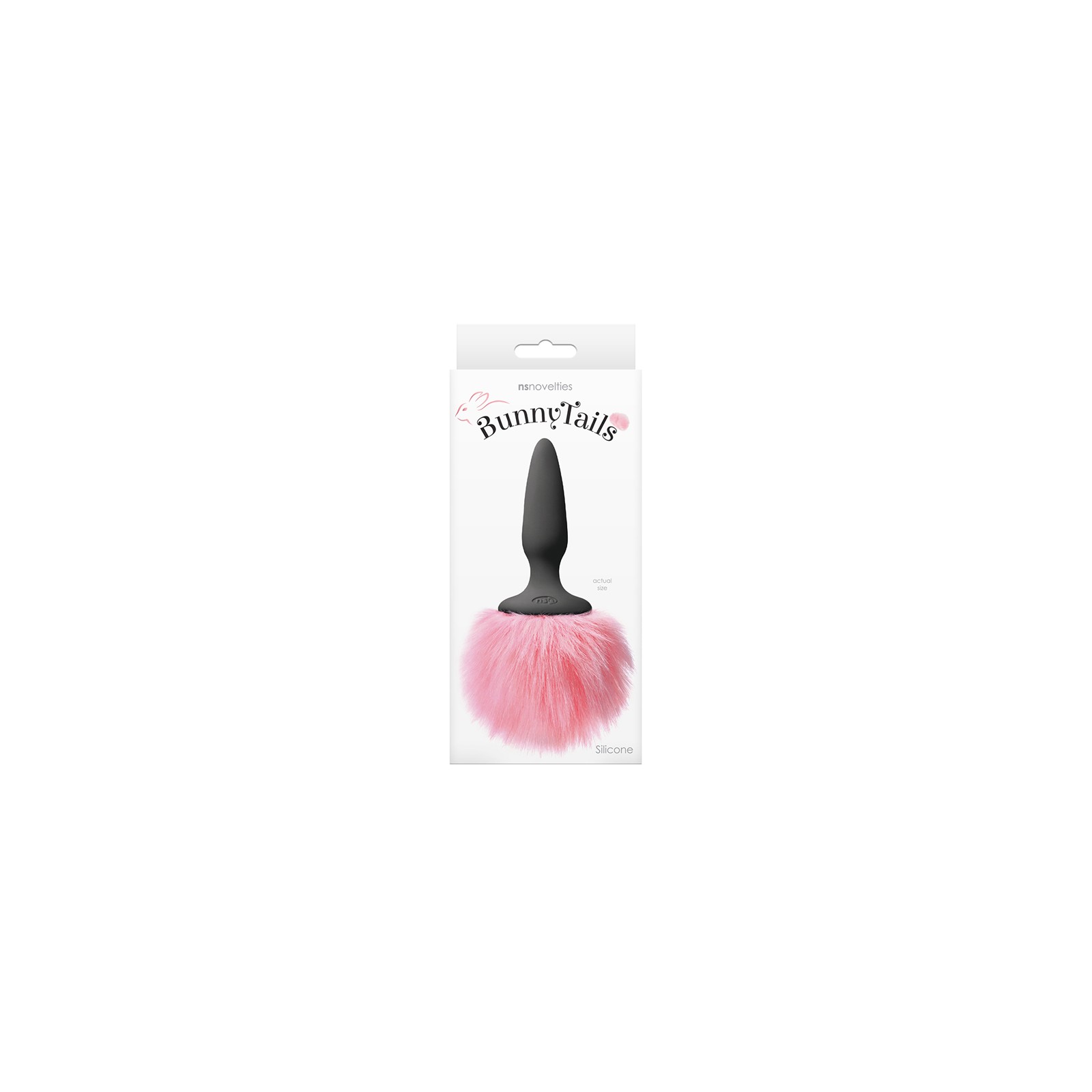 Bunny Tails Plug Mini with Pink Fur