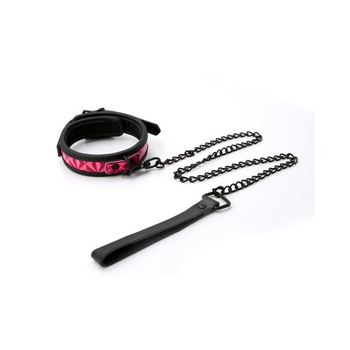 Sinful Vinyl Collar for Playful BDSM Fun