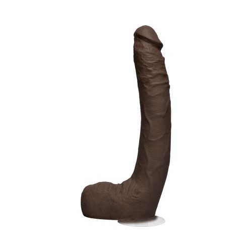 Signature Cocks Jax Slayher Cock 10 Inch ULTRASKYN with Suction Cup Chocolate