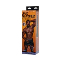 Signature Cocks Jax Slayher Pene de 10 Pulgadas ULTRASKYN con Ventosa Chocolate