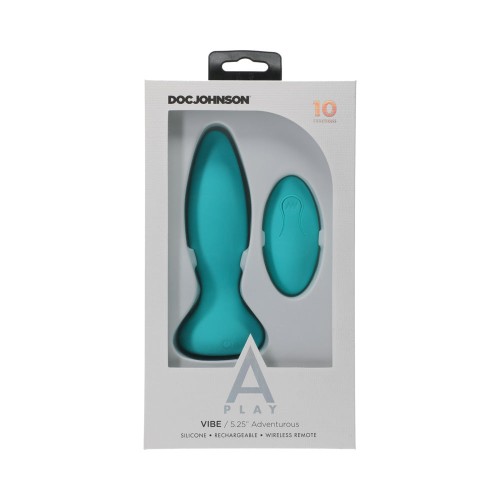 A-Play Vibe Adventurous Rechargeable Silicone Anal Plug