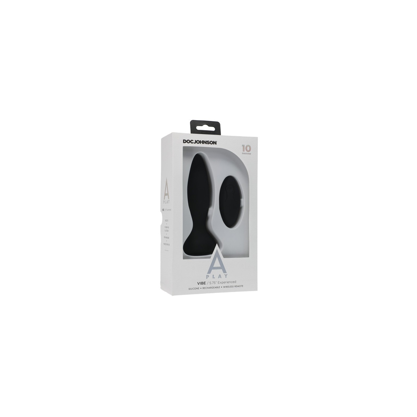 Plug Anal Silicona Recargable A-Play Vibe con Control Remoto