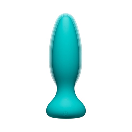 A-Play Vibe Experienced Rechargeable Silicone Anal Plug with Remote